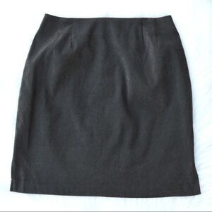 VINTAGE Faux Suede Print Skirt JR Bentley
